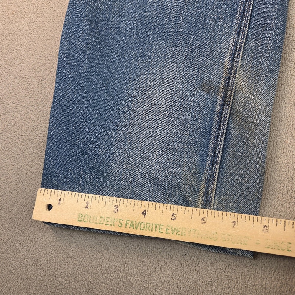 Diesel Jeans Mens 30x32 Made in Italy Distressed Straight Leg MOD 1126 Tag 33 - Picture 4 of 11